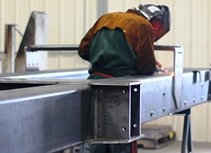 Large Weldment Uses Schaffer Capacity To ‘Make And Bake’